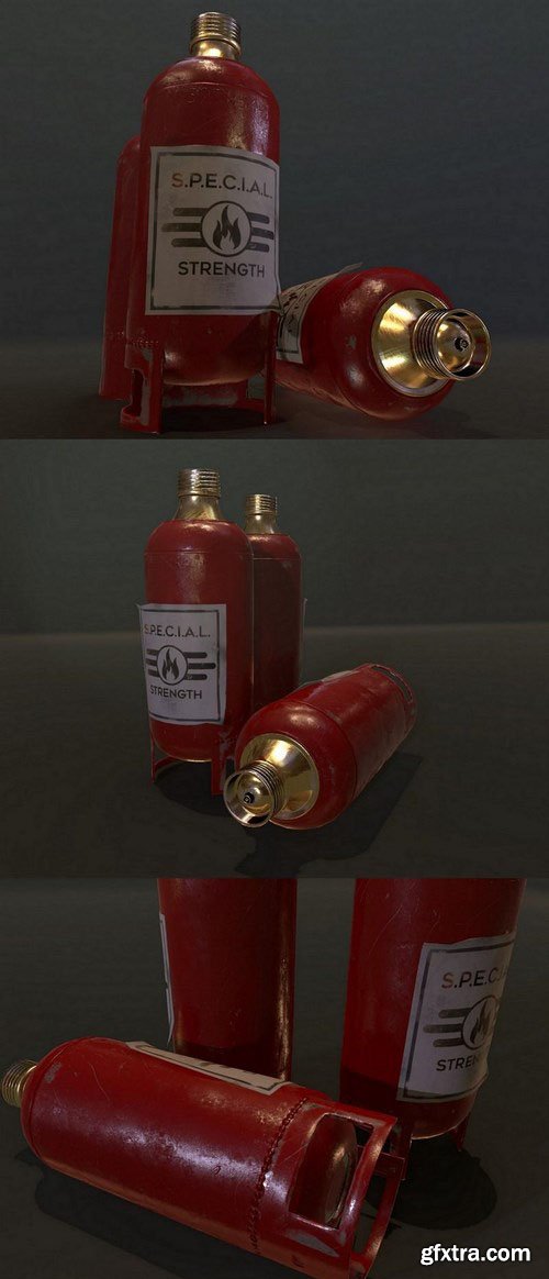 Propane Torch Ballon – Props 3D Model