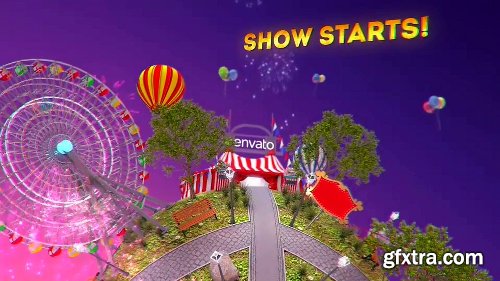 Videohive Circus Intro 16441141