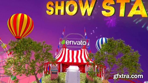 Videohive Circus Intro 16441141