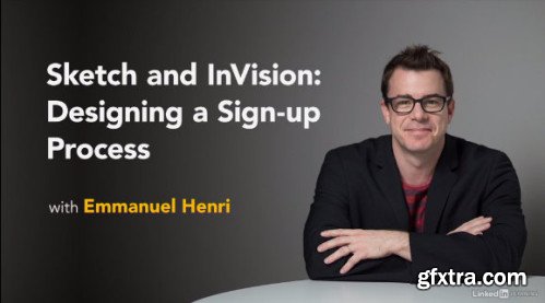 Lynda - Sketch and InVision: Designing a Sign-up Process