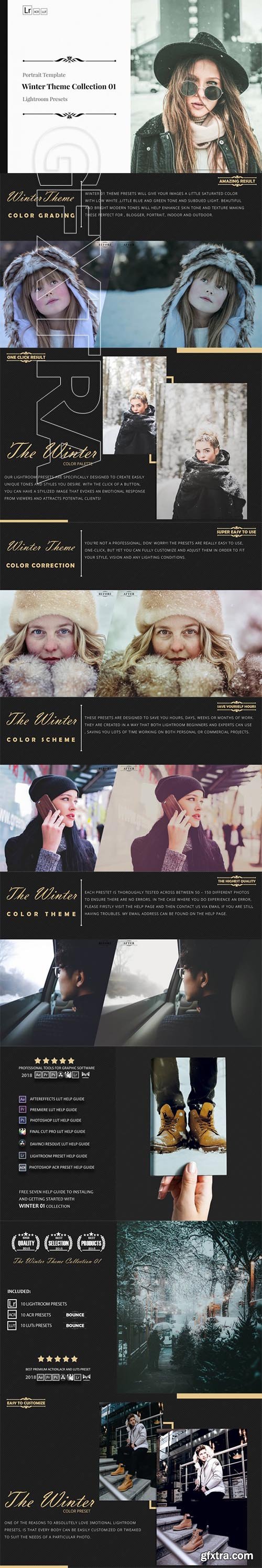 Winter Theme Color Grading 01 Premium Lightroom Presets