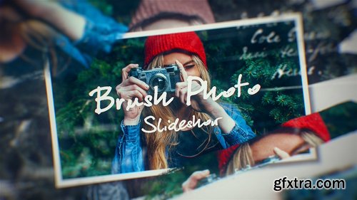 Videohive Photo Brush Slideshow 20373472