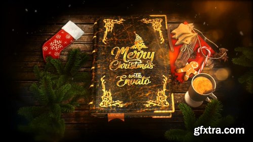 Videohive Christmas Pop Up Book 22956981