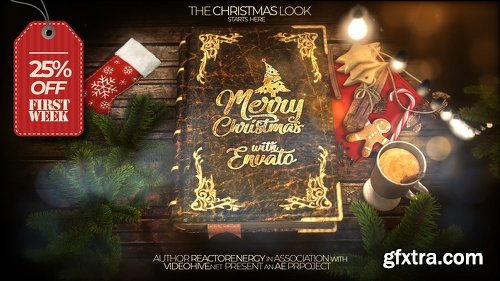 Videohive Christmas Pop Up Book 22956981