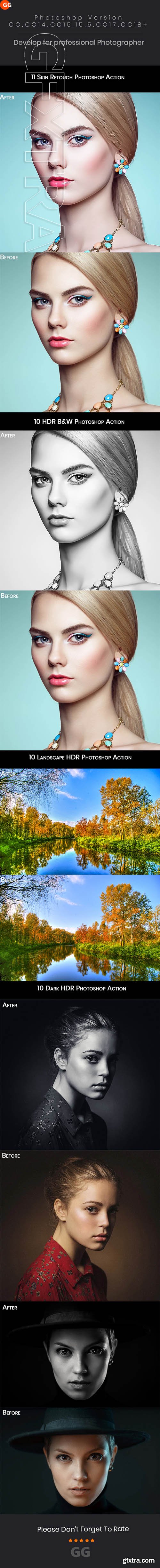 GraphicRiver - Photoshop Action Bundle 22838436