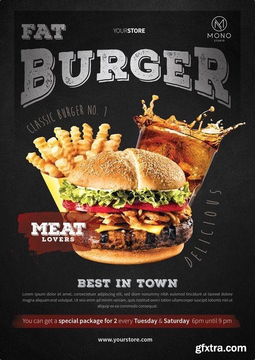 Burger Flyer 1