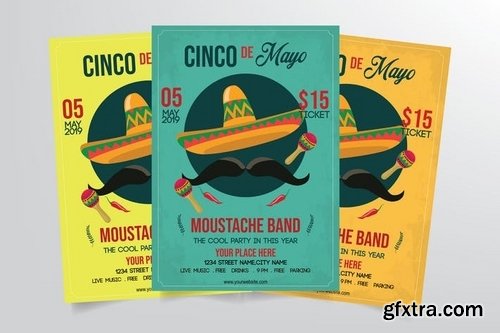 Cinco de Mayo Flyer Template