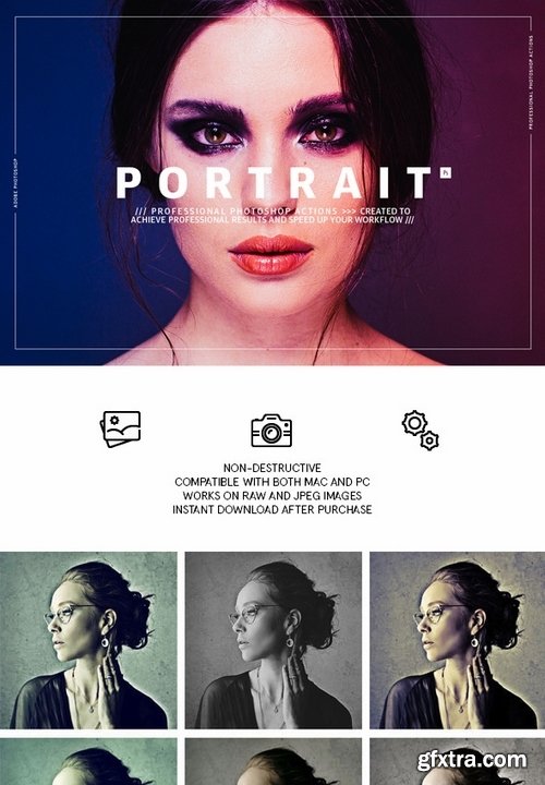 GraphicRiver - Portrait - Photoshop Actions 21409194