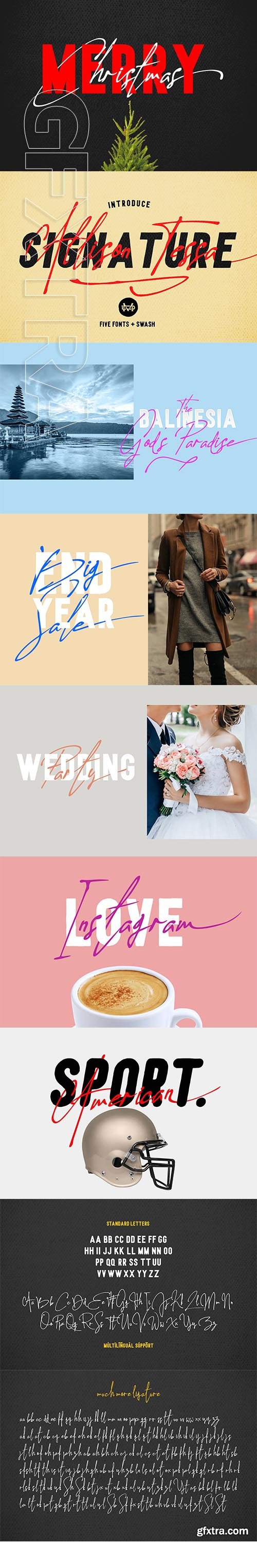 CreativeMarket - Allison Tessa - Gorgeous Signature 3210292