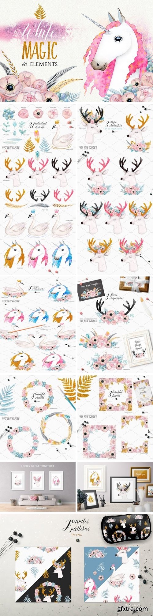 CM - WHITE MAGIC watercolor set 2142915