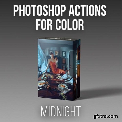 RGGEDU - Photoshop Actions for Color | Midnight Action