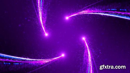 Videohive Particle Spiral Logo 10399077