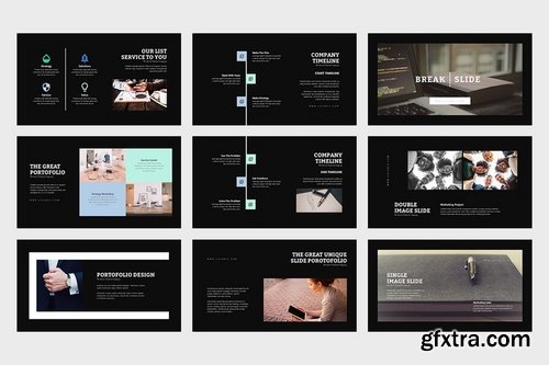 Colaris  Minimal Business Powerpoint Template