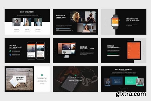 Colaris  Minimal Business Powerpoint Template