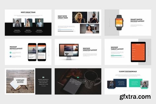 Colaris  Minimal Business Powerpoint Template