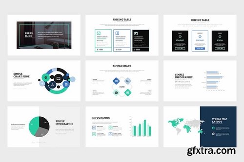 Colaris  Minimal Business Powerpoint Template