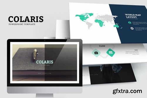 Colaris  Minimal Business Powerpoint Template