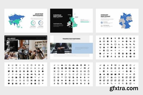 Colaris  Minimal Business Powerpoint Template