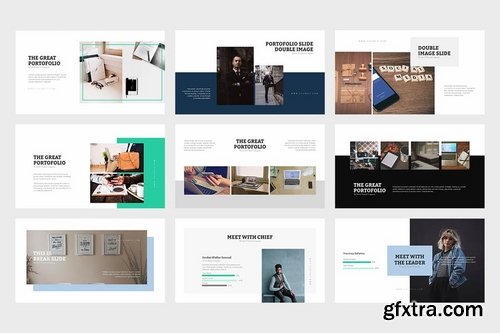 Colaris  Minimal Business Powerpoint Template