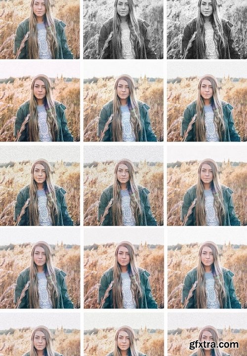 GraphicRiver - Grainy Film Look Presets 21418619