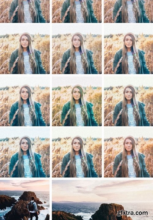 GraphicRiver - Grainy Film Look Presets 21418619