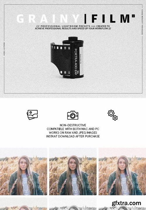 GraphicRiver - Grainy Film Look Presets 21418619