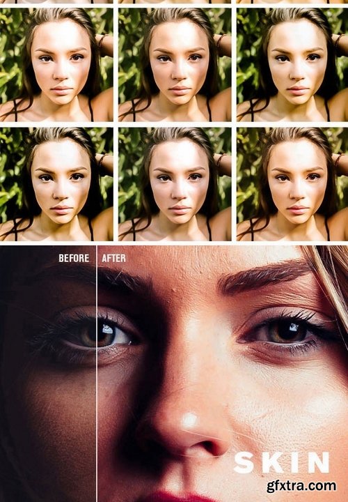 GraphicRiver - Skin Retouch Lightroom Presets 21413328