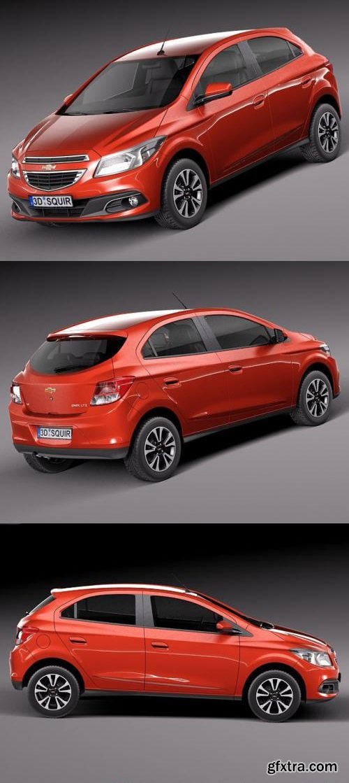 Chevrolet Onix 2013 - 3D Model