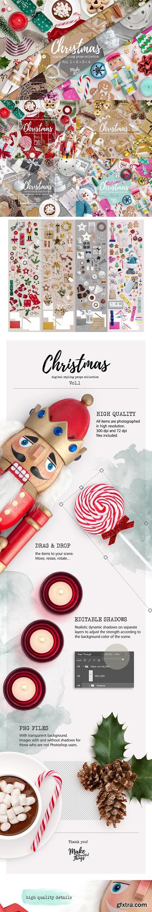 CreativeMarket - Bundle Christmas Scene Creators 2040435 (full)