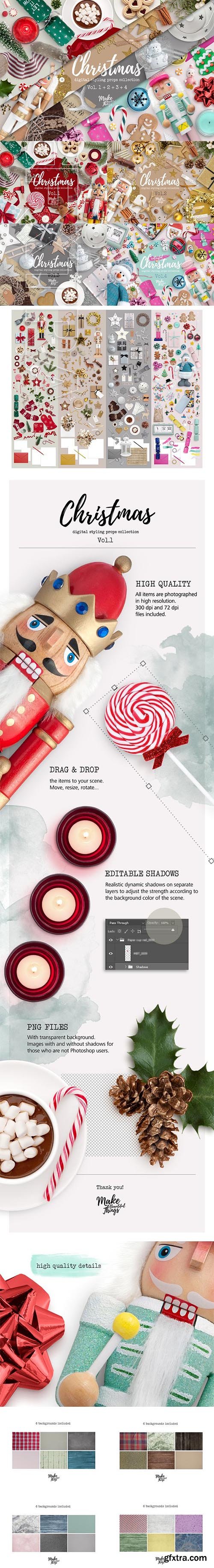 CreativeMarket - Bundle Christmas Scene Creators 2040435 (full)