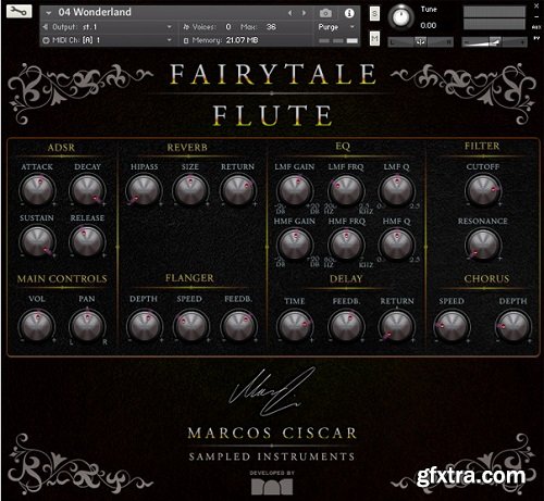 Marcos Ciscar Fairytale Flute KONTAKT-SYNTHiC4TE