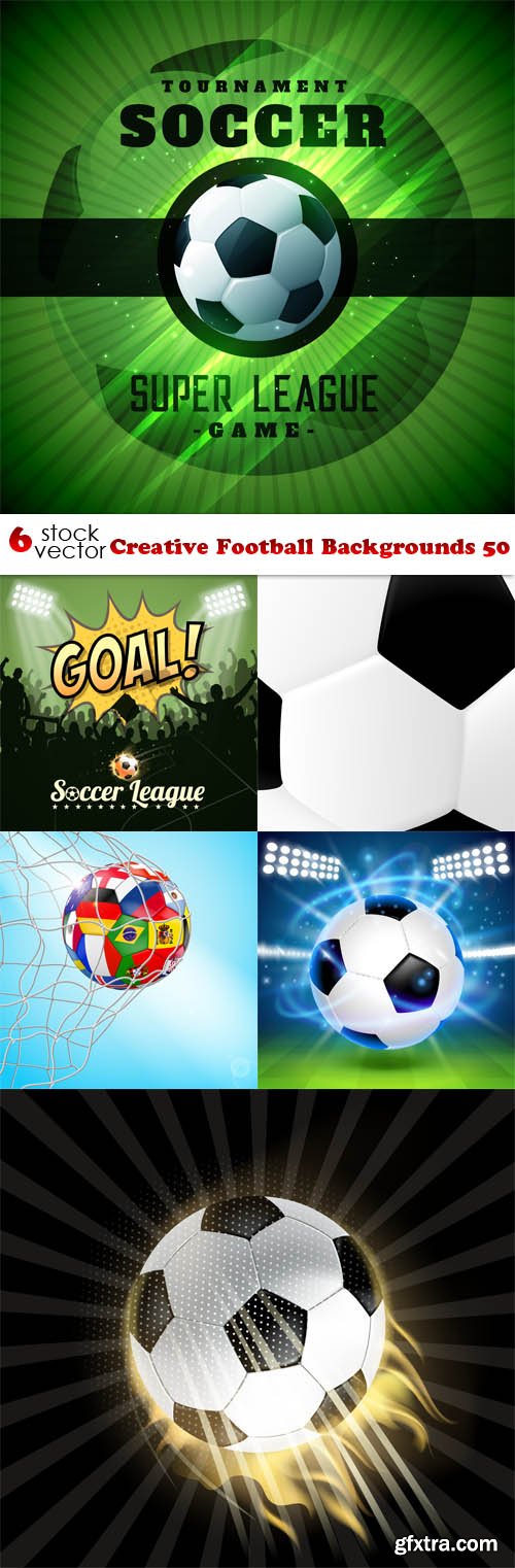 Vectors - Creative Football Backgrounds 50