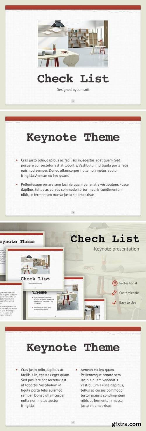 Check List Keynote Template