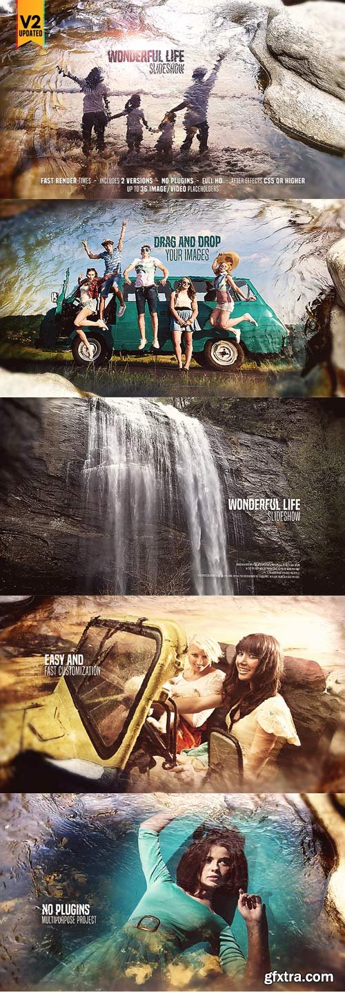 Videohive - Wonderful Life Slideshow - 21727199