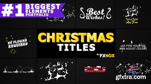 Videohive - Christmas Titles And Transitions - 22982173