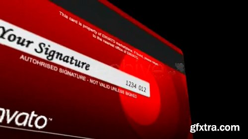 Videohive 3D Credit Card 103825