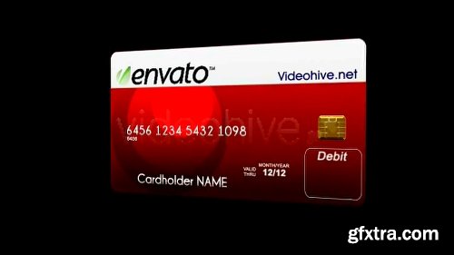 Videohive 3D Credit Card 103825