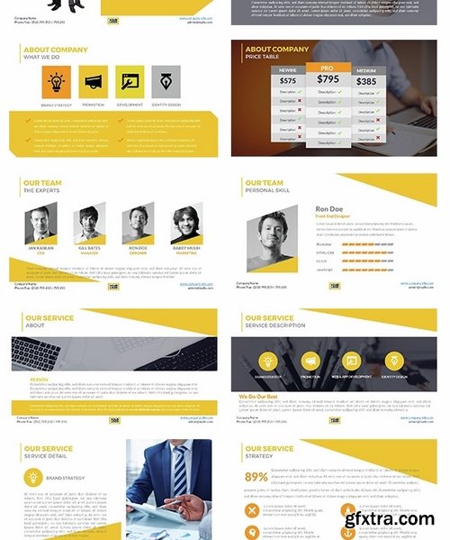 GraphicRiver - Modern Bright Presentation 14831257