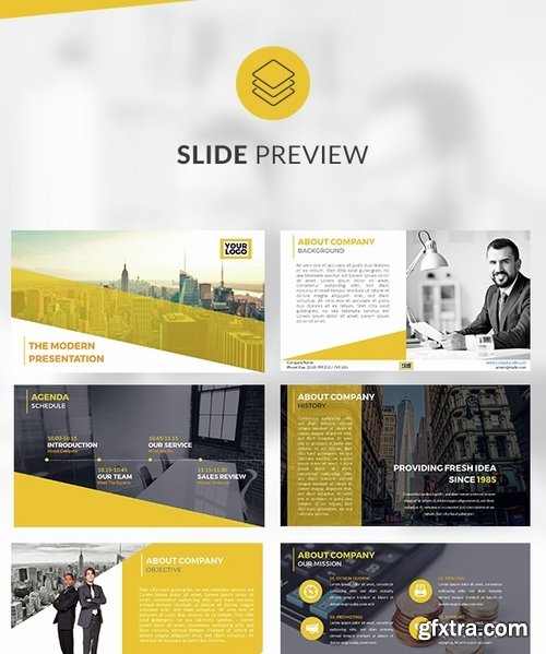 GraphicRiver - Modern Bright Presentation 14831257