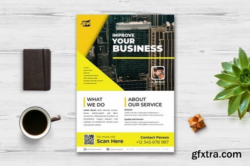 Corporate Business Flyer Template