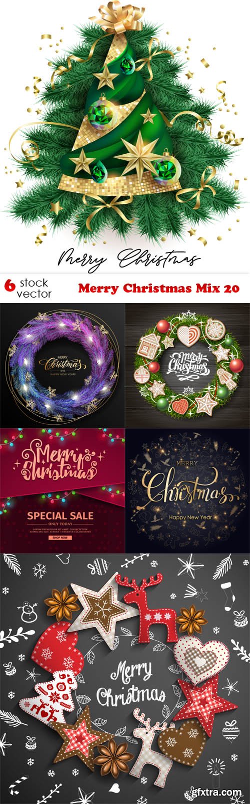 Vectors - Merry Christmas Mix 20