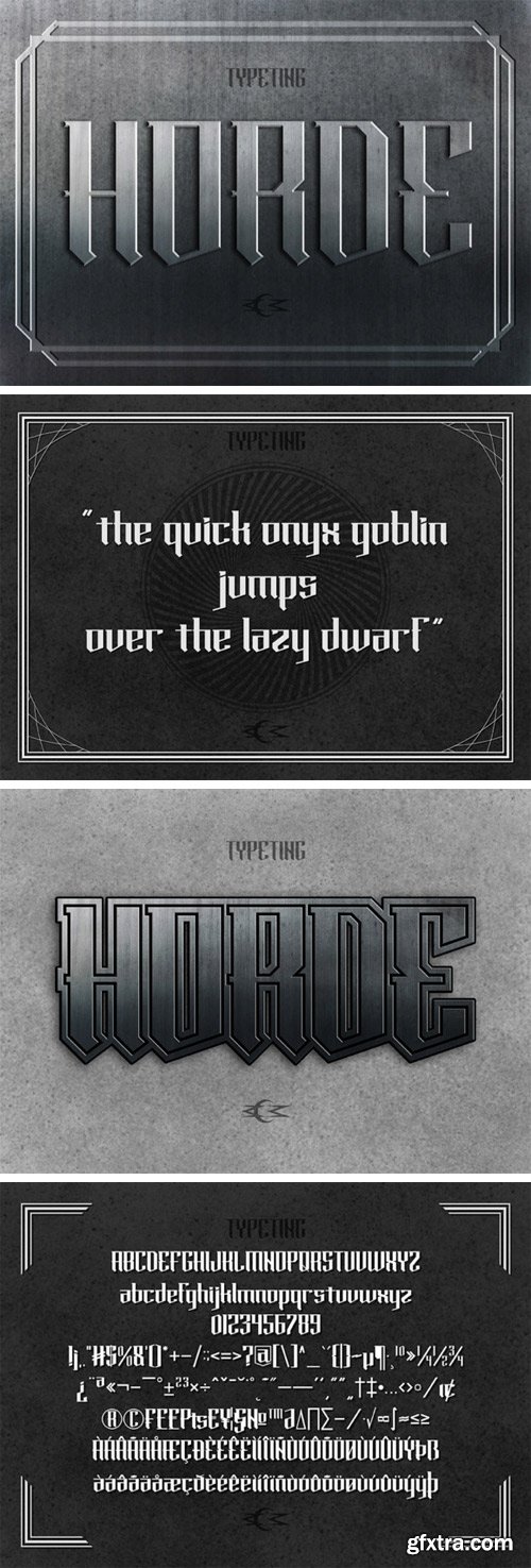 Horde Font