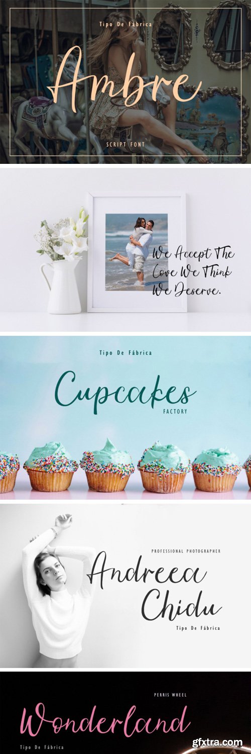 Ambre Script Font