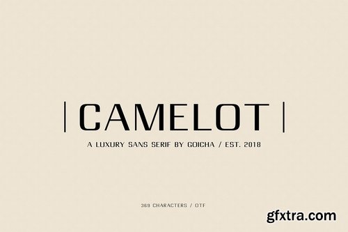 CM - Camelot - Luxury Sans Serif 2816292