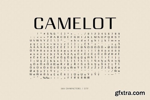 CM - Camelot - Luxury Sans Serif 2816292