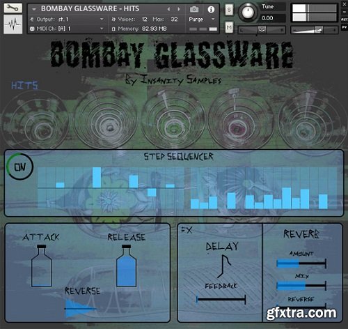 Insanity Samples Bombay Glassware KONTAKT-SYNTHiC4TE