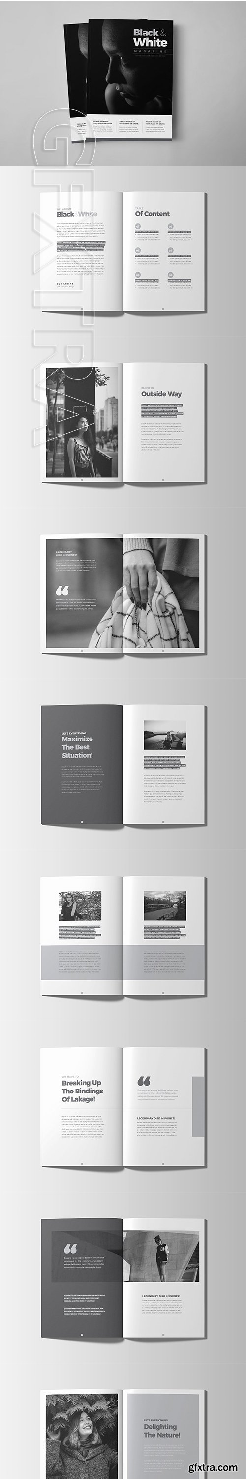 CreativeMarket - Fashion Lifestyle Magazine LookBook 3195704