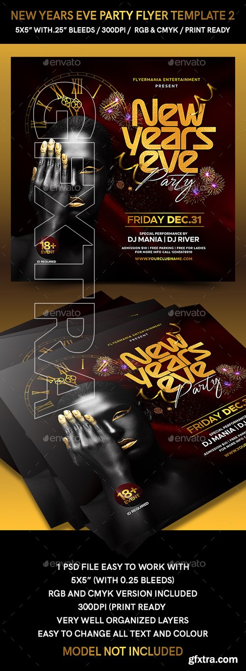 GraphicRiver - New Years Eve Party Flyer Template 2 22895330