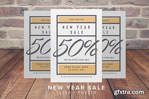 New Year Sale Flyer