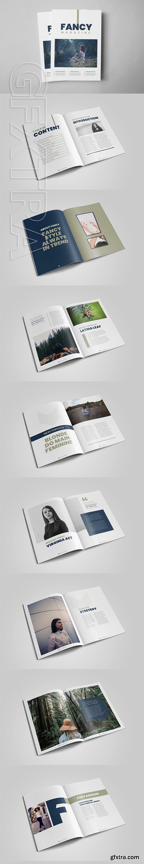 CreativeMarket - Fashion Lifestyle Magazine LookBook 3197689